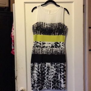 BCBG Maxazaria patterned dress